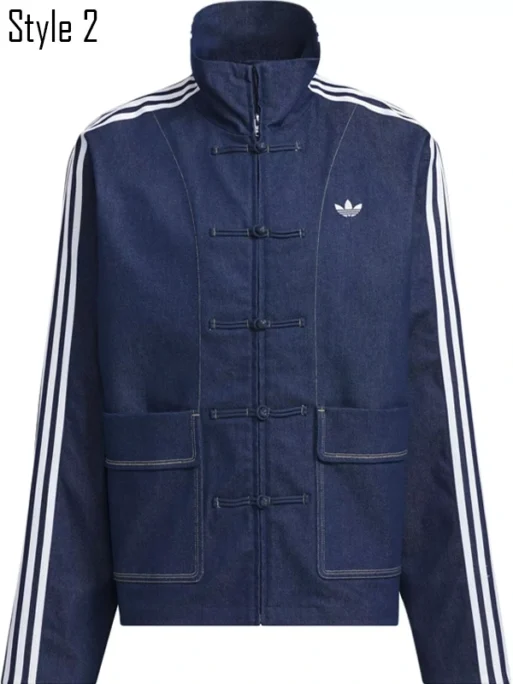ADIDAS NEW YEAR CHINESE DENIM JACKET - Image 3