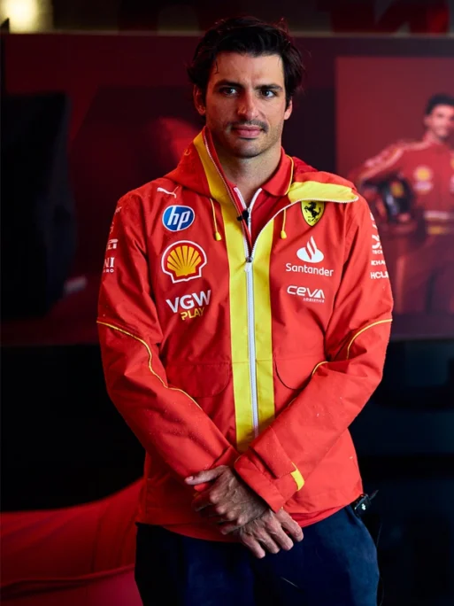 CARLOS SAINZ 2024 SCUDERIA FERRARI JACKET
