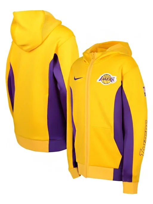 LOS ANGELES LAKERS YELLOW HOODIE