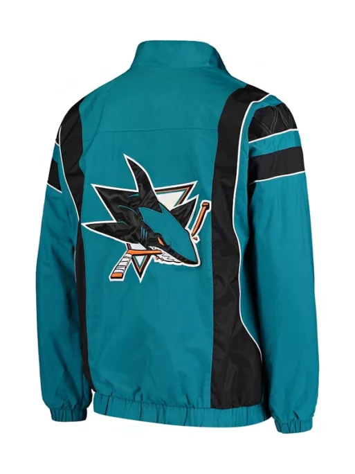SAN JOSE SHARKS STARTER JACKET - Image 2