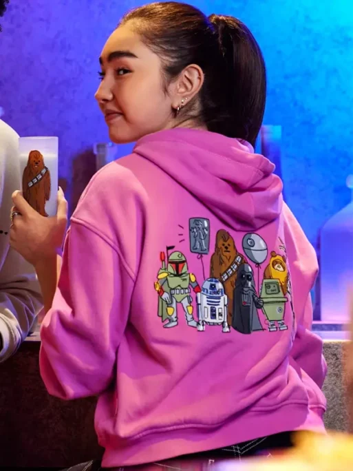 PINK STAR WARS HOODIE - Image 2