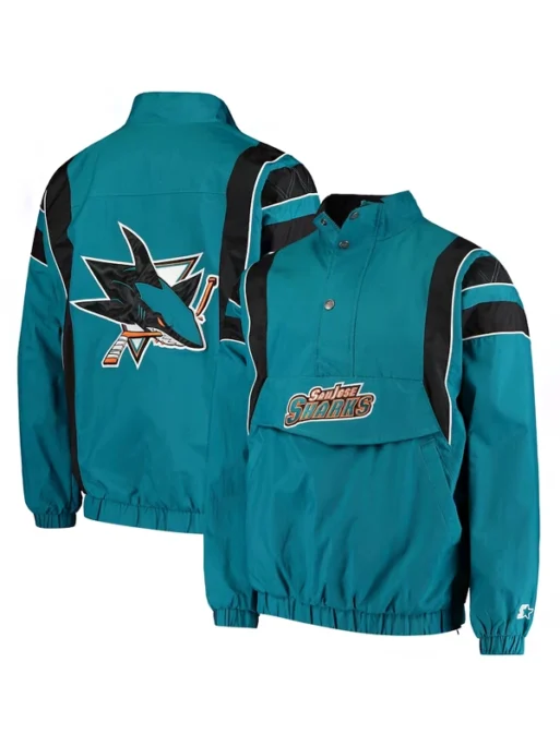 SAN JOSE SHARKS STARTER JACKET