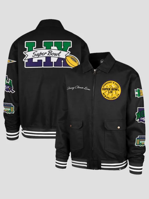 STONEY CLOVER LANE X ’47 SUPER BOWL LIX JACKET