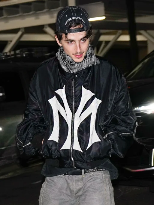 TIMOTHÉE CHALAMET MOWALOLA MY CITY BOMBER JACKET - Image 2
