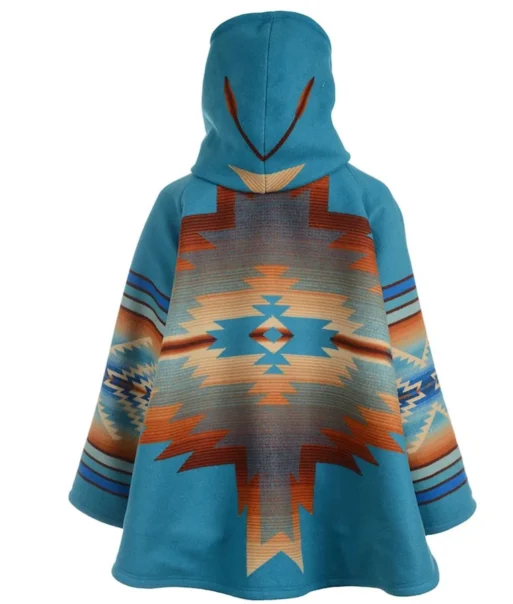 Yellowstone Season 03 Kelly Reilly Duffle Coat - Image 2