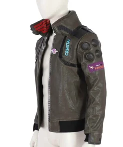 Cyberpunk 2077 Bomber Leather Jacket
