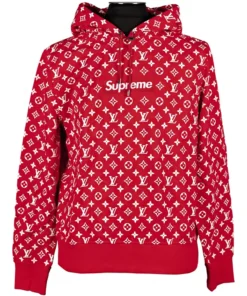 Supreme X Louis Vuitton Box Logo Hoodie