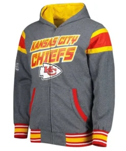 Gray Kansas City Chiefs Extreme Hoodie