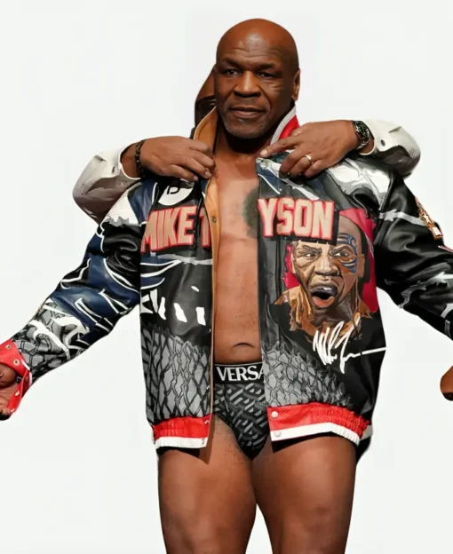 Jake Paul vs Mike Tyson Iron Mike Jacket
