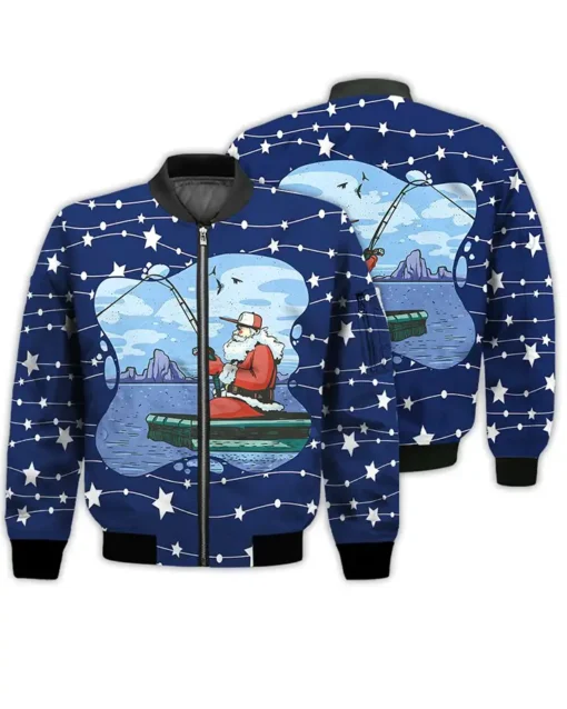Christmas Bomber Jacket - Image 2